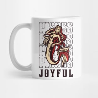 Pisces The Joyful Zodiac Sign Mug